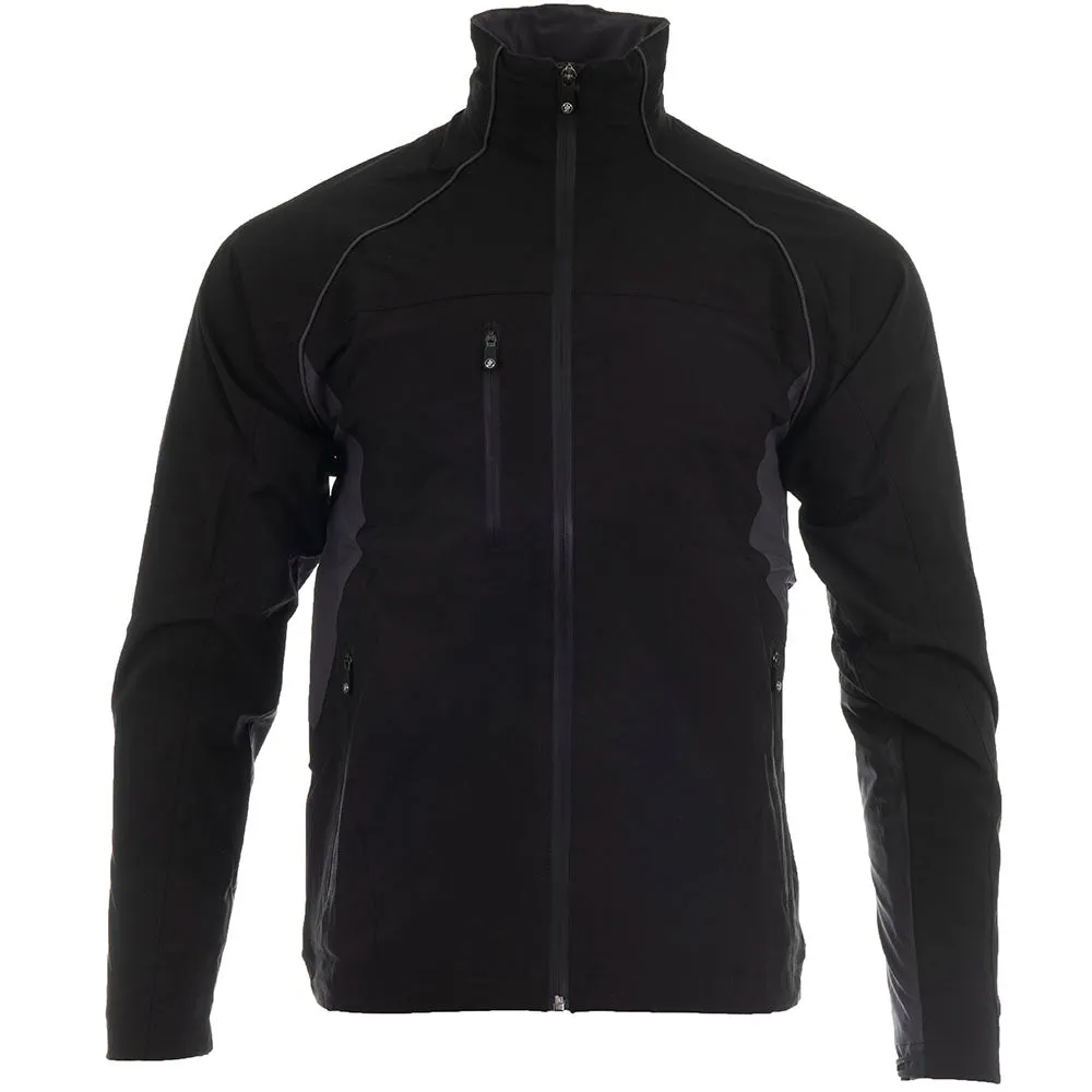 Hypoallergenic fabric Soft Interior Coating Proquip Tourflex Elite 360 Golf Waterproof Jacket - Black/Iron Grey