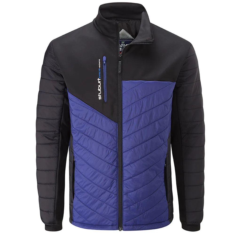 Ripstop Fabric Technology NoiseFreeFabric Stuburt Evolve Extreme Full Zip Padded Jacket - Midnight
