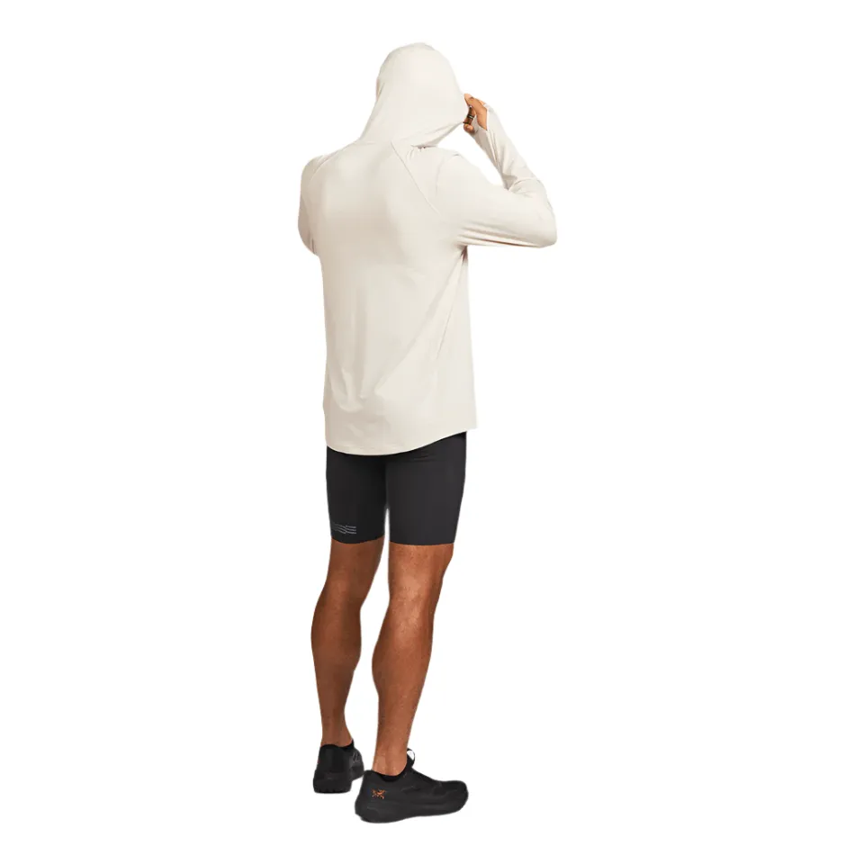 Autumn Janji Men's Sunchaser 50 Hooded Long Sleeve in Sandstorm SS25