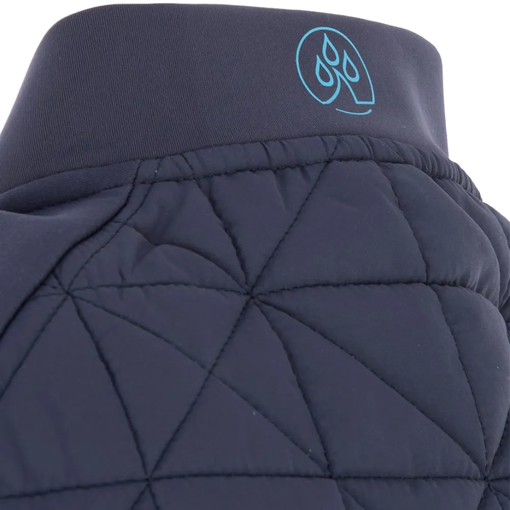 Pastel Shade ProQuip Therma-Bora Quilt Gilet - Navy/Azure
