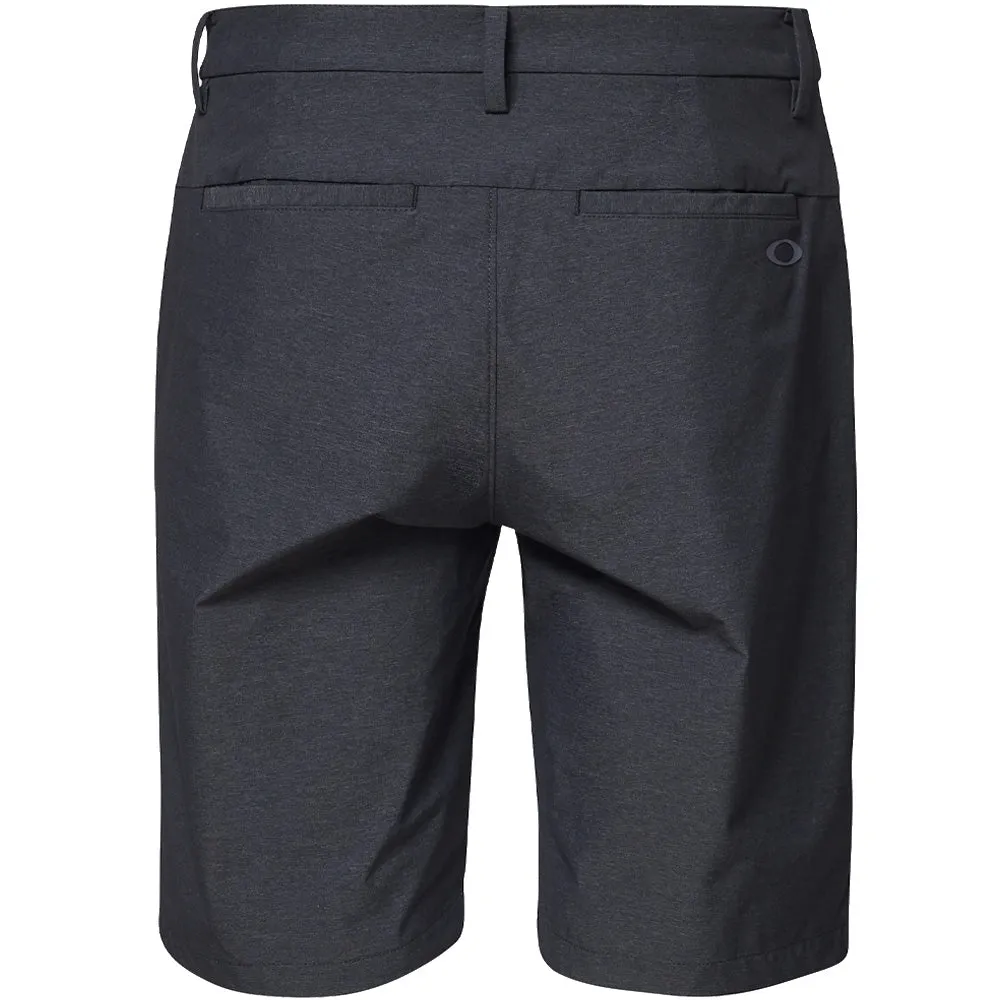 Odor Resistant Coating Warm Look Oakley Take Pro Lite Shorts - Blackout Heather
