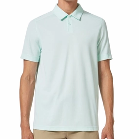 Anti Pilling Fabric LightweightBlend Oakley Aero Ellipse Polo Shirt 2.0 - Bay Green