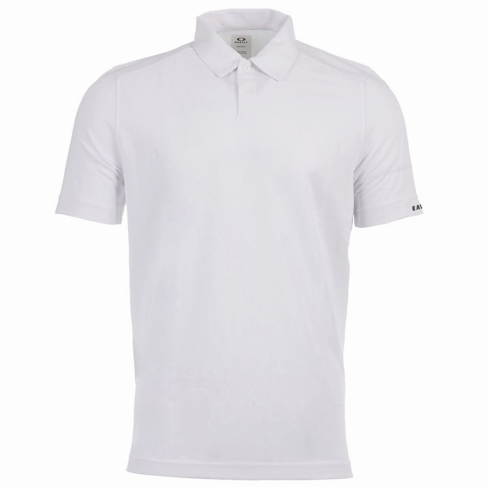 Breathable mesh panel AntiBacterialTreatment Oakley Aero Ellipse Polo Shirt 2.0 - White