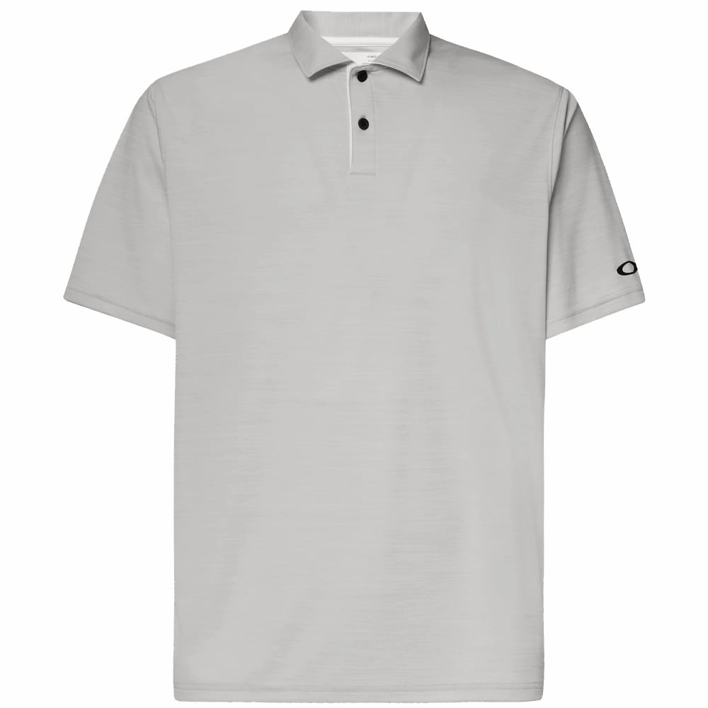 Modern Casual Oakley Aero Hydrolix Polo Shirt - Stone Grey Heather