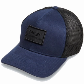 Oakley B1B HDO Patch Trucker Hat - Fathom Layered Look