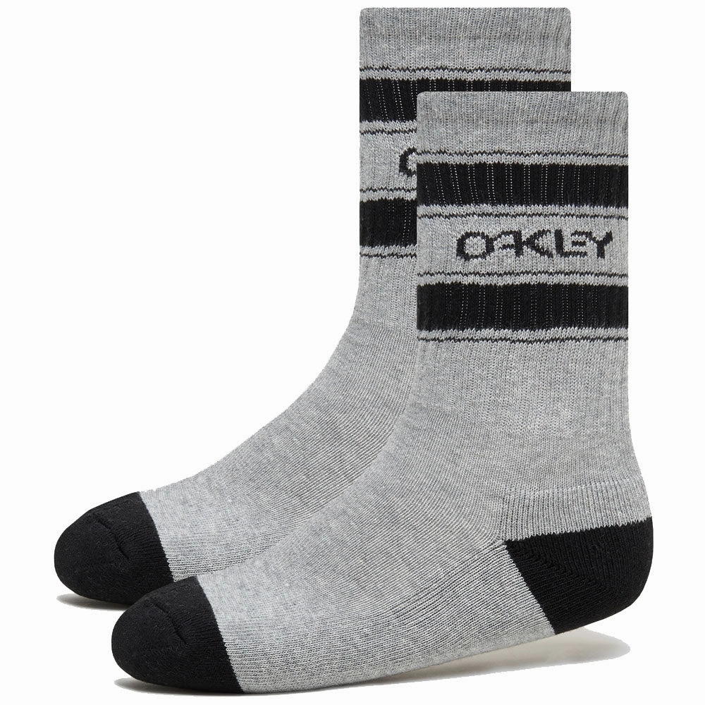 One-of-a-kind Oakley B1B Icon Socks (3 Pack) - New Granite