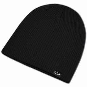 Oakley Backbone Beanie Hat - Blackout Functional Look winter warmth