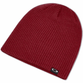 Oakley Backbone Beanie Hat - Iron Red Relax Combo