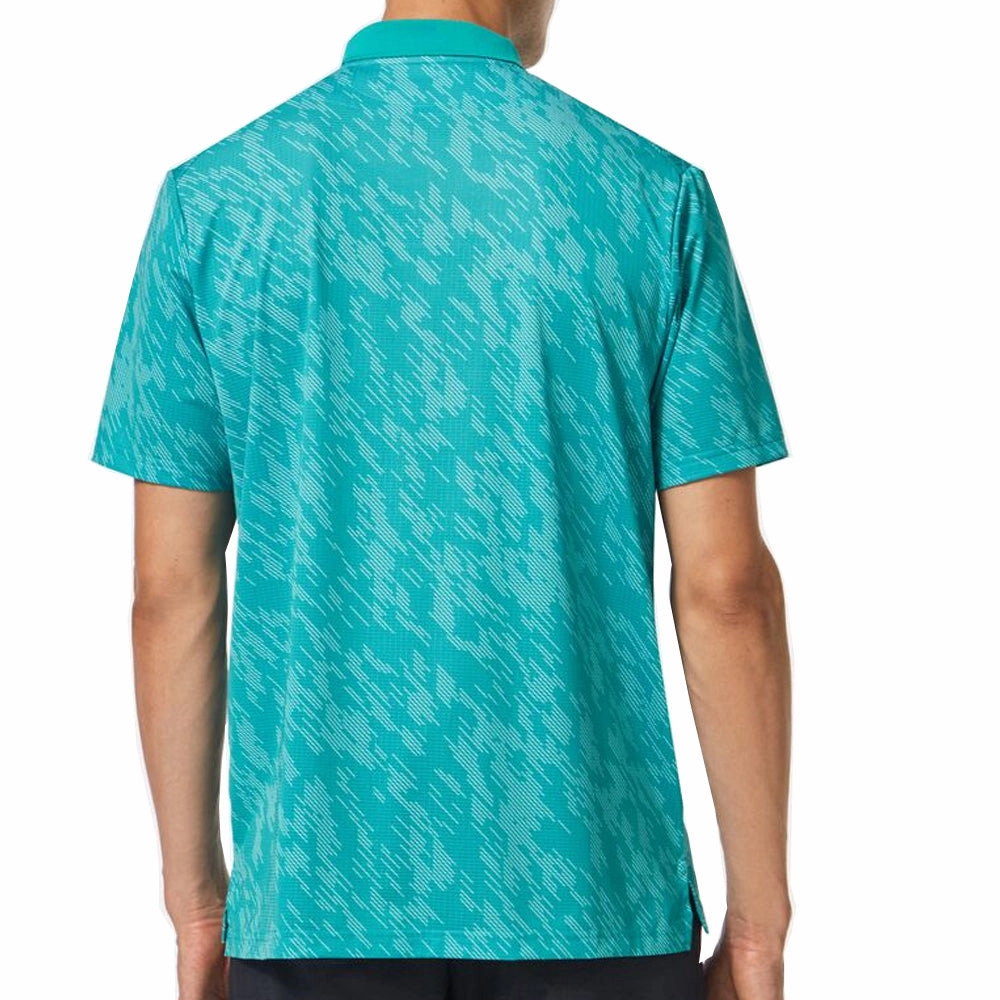 Everyday Wearable Oakley Contender Print Polo Shirt - Light Emerald