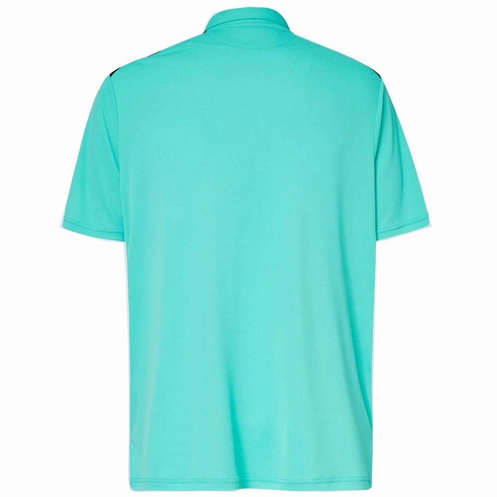Active Style comfortable top Oakley Divisional Colour Block Polo Shirt - Light Emerald
