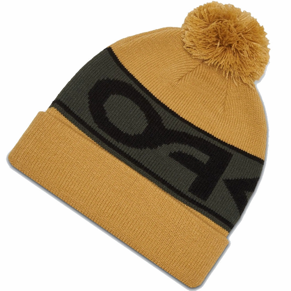 Outdoor Essential Versatile Design Oakley Factory Cuff Beanie Hat - Light Curry