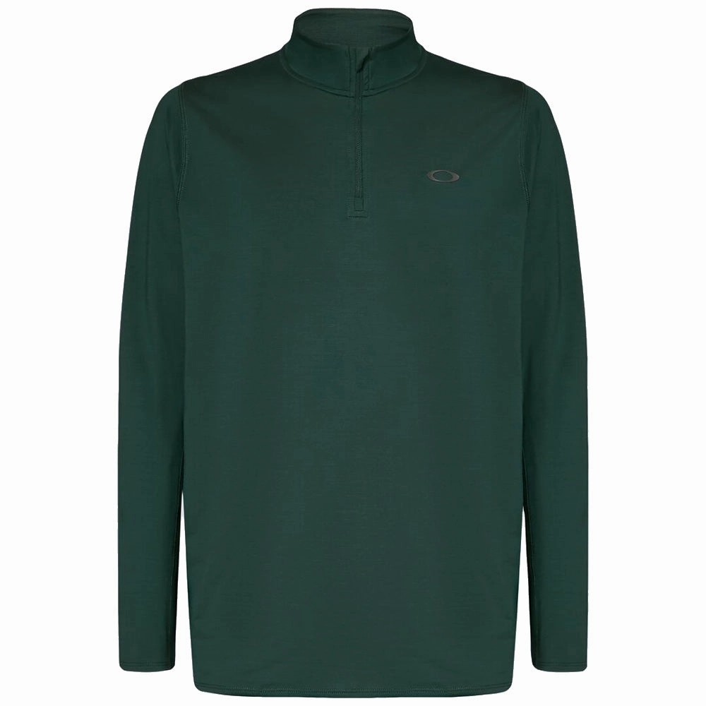 Oakley Gravity Range 1/4 Zip Pullover - Hunter Green Heather product bow cuteness