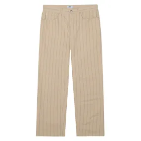 Urban appeal Obey Classic Baggy Stripe Denim Jeans - Pelican Multi