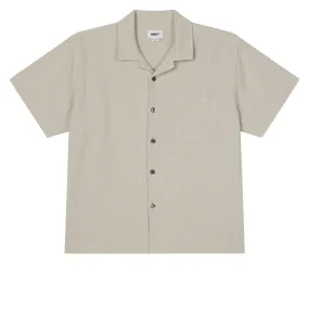 Cuffed hem Obey Curtis Woven Shirt - Natural