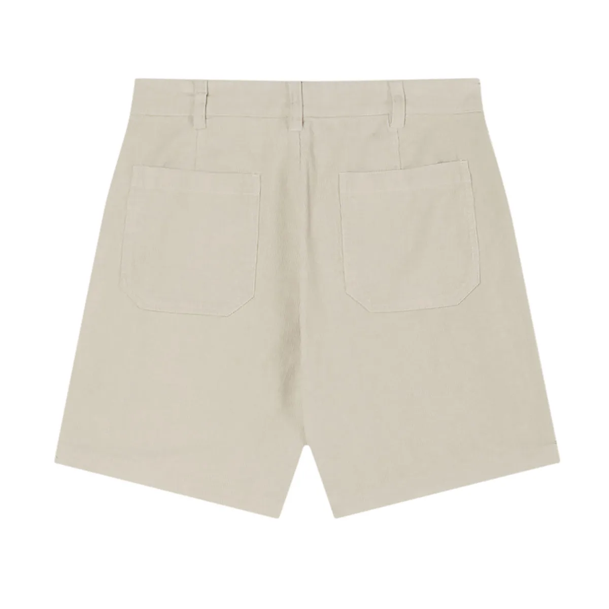 Extended Inseam Options Obey Daily Cord Shorts - Silver Grey