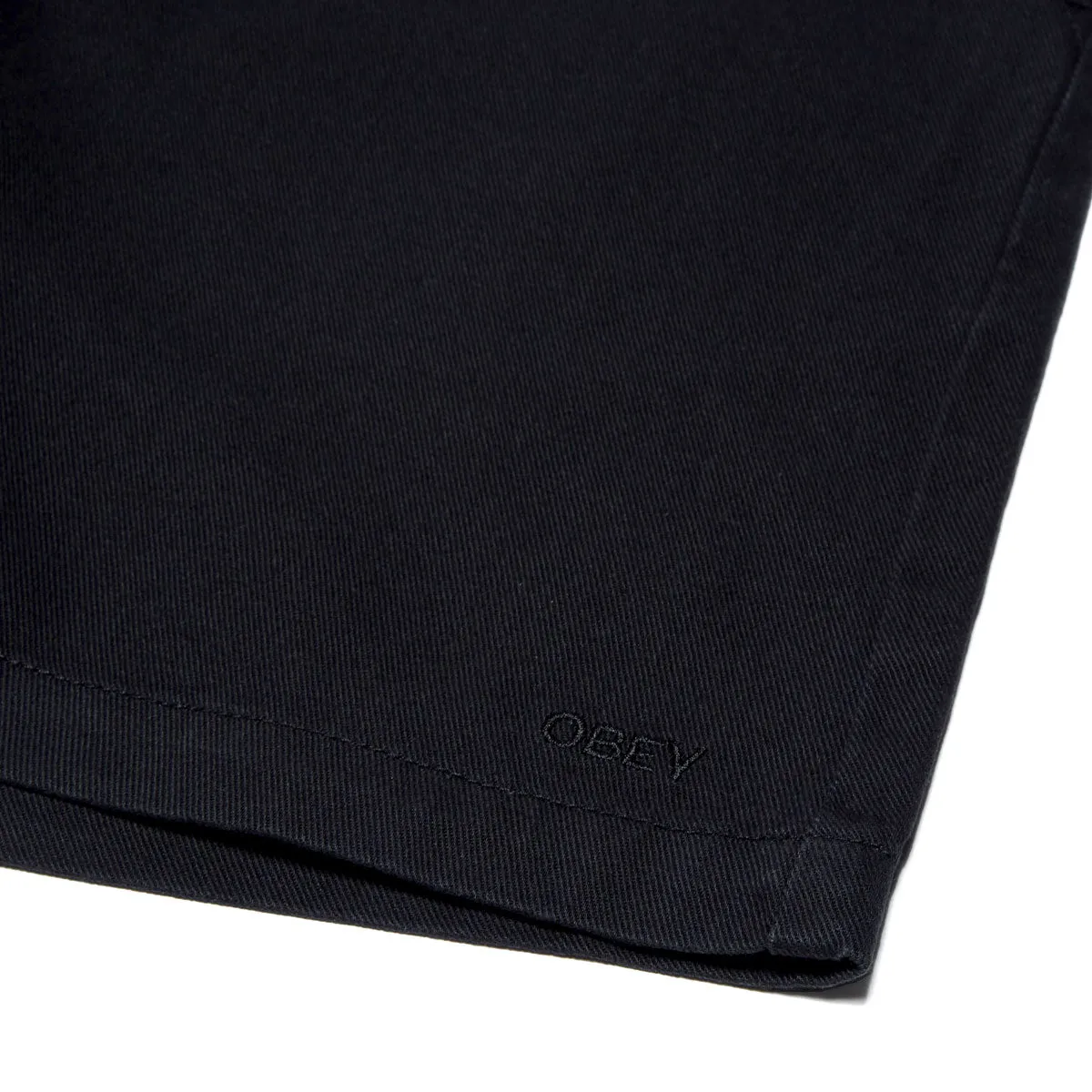 Obey Daily Shorts - Black finance industry Wind Resistant Material