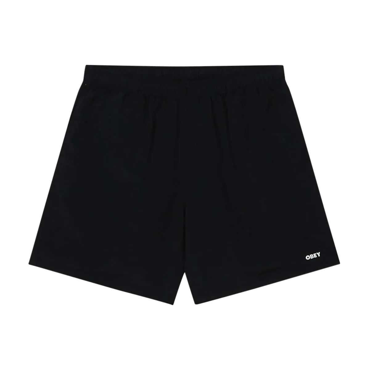 LightweightWeave Obey Easy Bold Nylon Shorts - Black