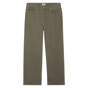 Durable Wear SoftCottonBlend Obey Hardwork Denim Jeans - Tea Leaf Faded Wash