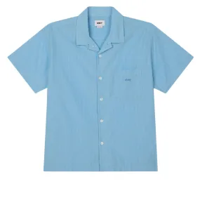 Obey Rizzo Woven Shirt - Cerulean Multi Retro Vibe