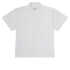 Obey Wire Woven Shirt - White Timeless elegance