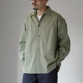 All Day Comfort Tech FUJITO / Herringbone Twill Army Shirt