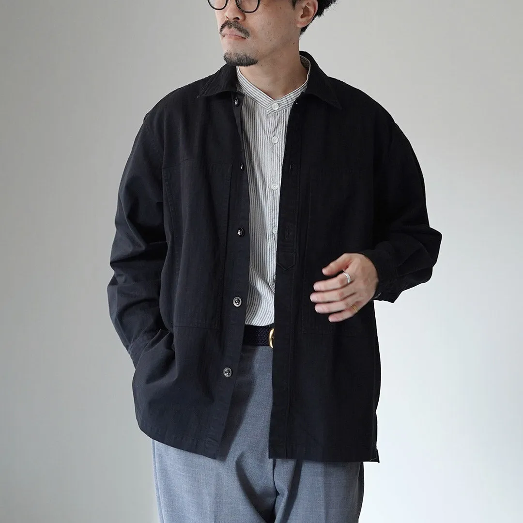 Luxurious Feel FUJITO / Herringbone Twill Army Shirt