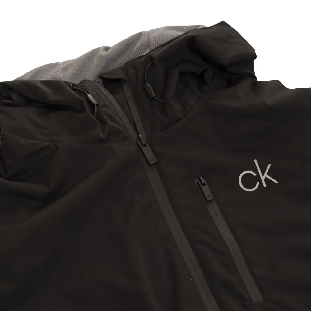 Calvin Klein Ultron Hooded Thermal Jacket - Black Hooded style Lightweight Fabric