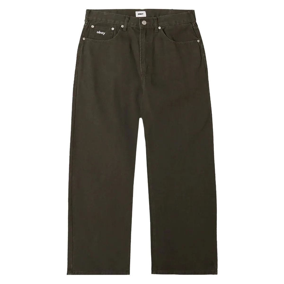 Obey Bigwig Baggy Denim Jeans - Rosin Everyday Comfort Fit