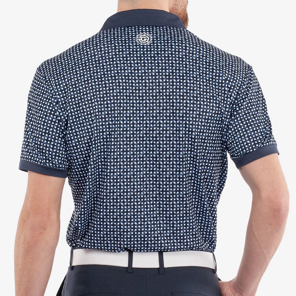 Chill Design Galvin Green Melvin Polo Shirt - Navy/White
