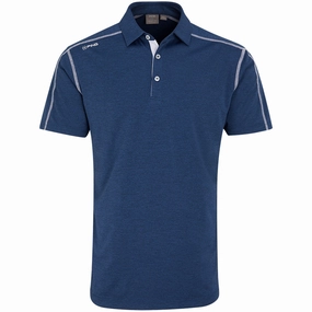 Modern Trend Look Ping Fynn Polo Shirt - Navy Marl