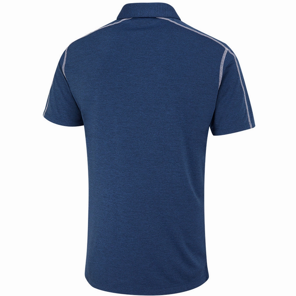 Travel Comfort Style Ping Fynn Polo Shirt - Navy Marl