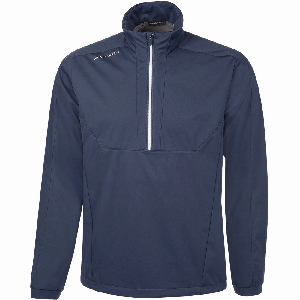Galvin Green Lawrence Windstopper 1/4 Zip Pullover - Navy/White Urban Wear Practical Wear