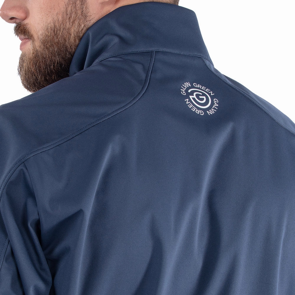 Galvin Green Lawrence Windstopper 1/4 Zip Pullover - Navy/White Stylish product solo confidence
