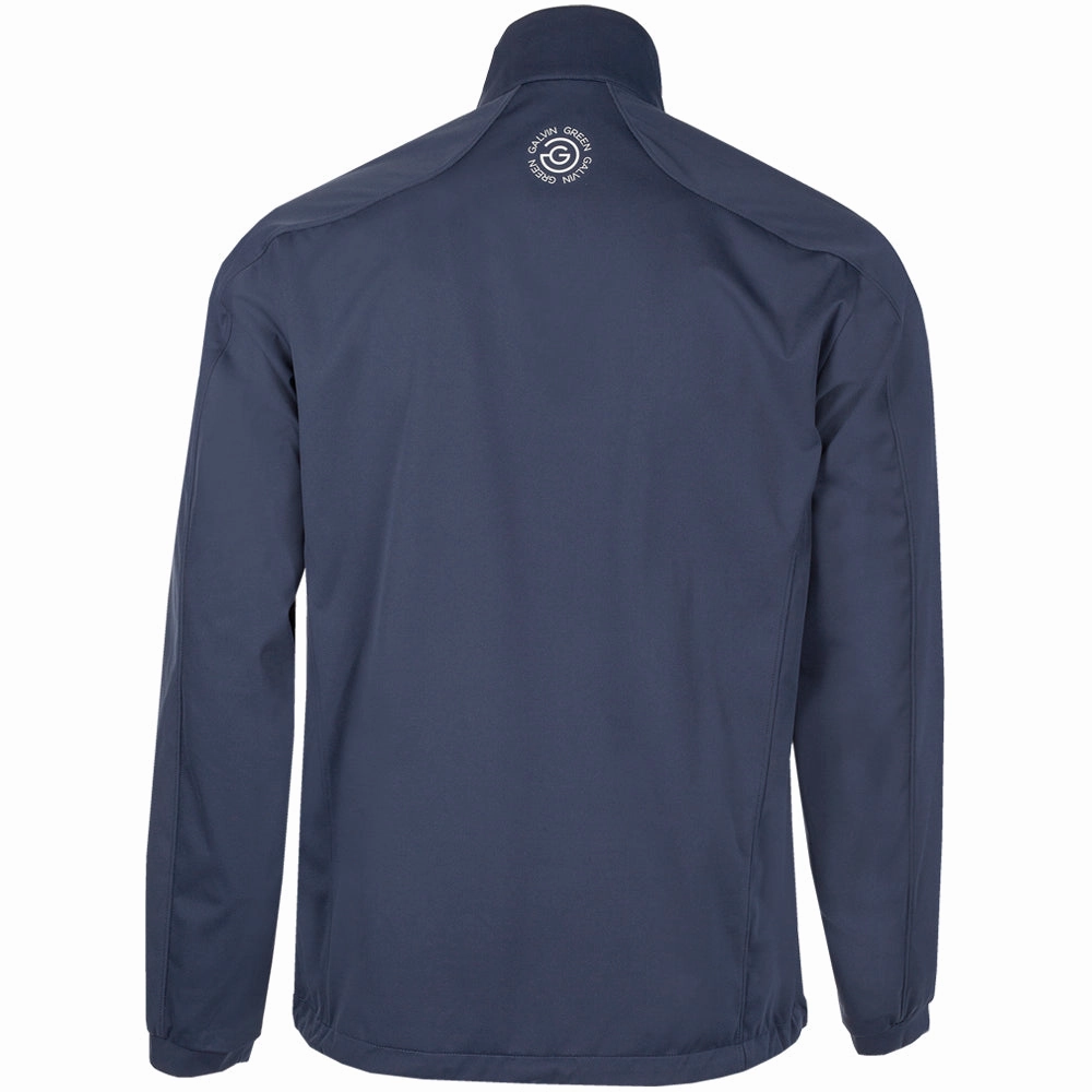 Unisex Galvin Green Lawrence Windstopper 1/4 Zip Pullover - Navy/White