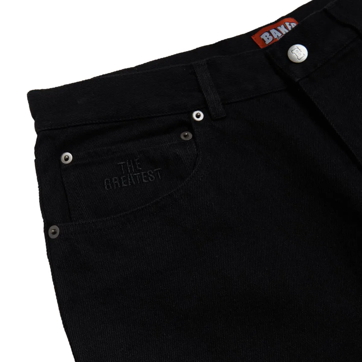 Baker Warner Denim Jeans - Black Practical Look