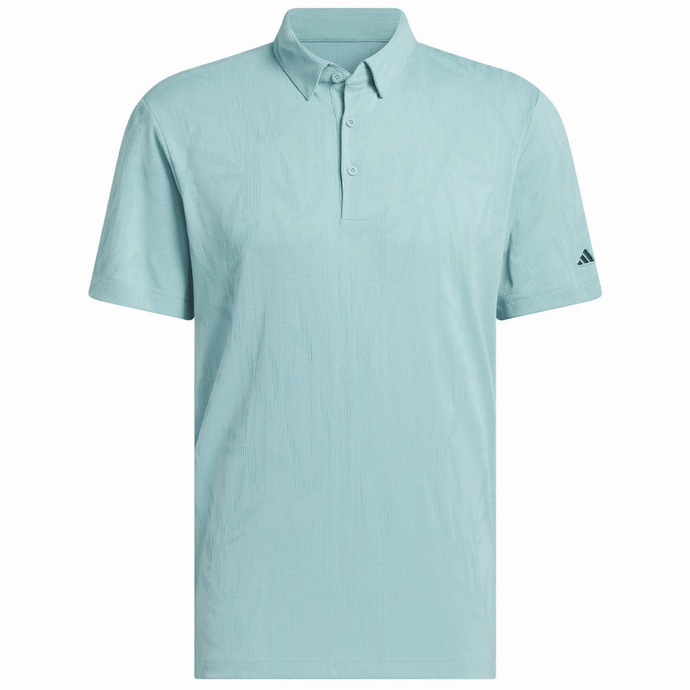 Versatile Comfort Style adidas Go-to Textured Polo Shirt - Mint Ton