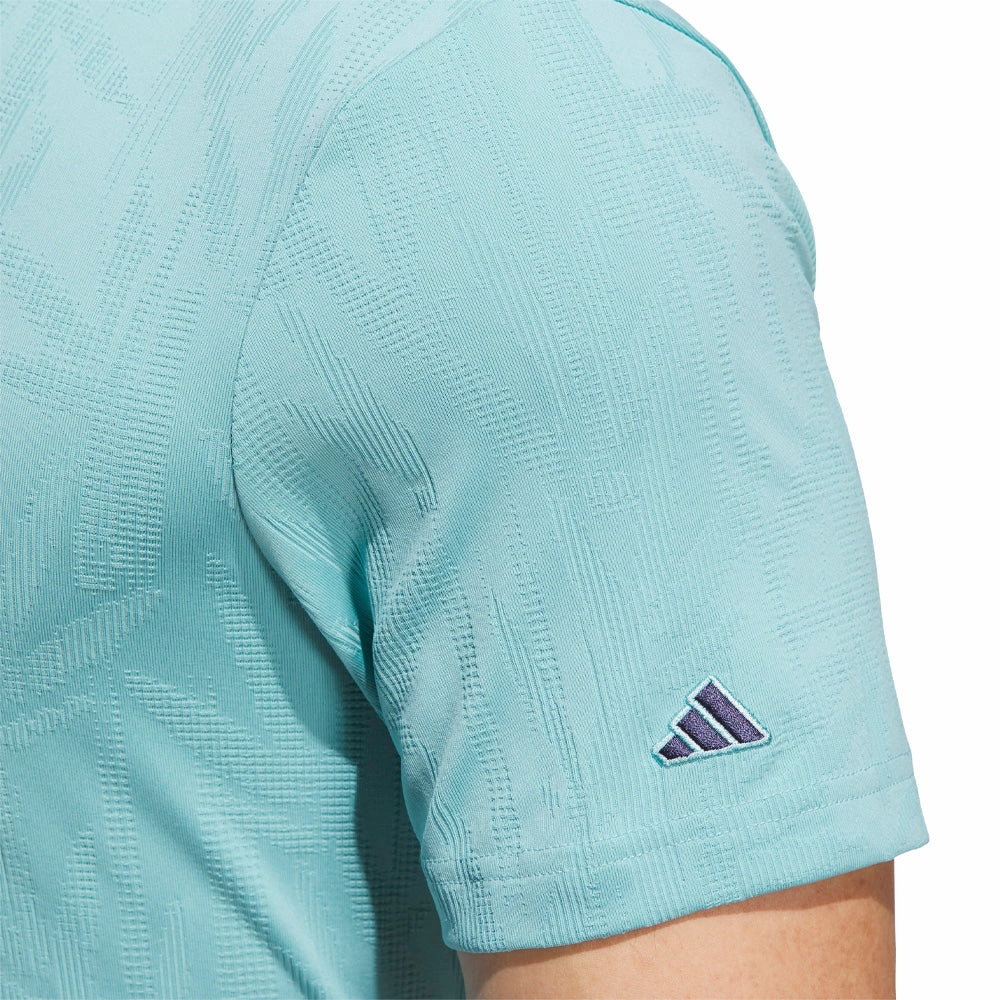 Stylish Design adidas Go-to Textured Polo Shirt - Mint Ton