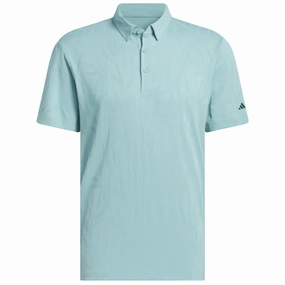 Versatile Comfort Style adidas Go-to Textured Polo Shirt - Mint Ton