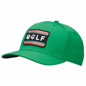 TaylorMade Sunset Cap - Green Modern Edge Fashion Snap