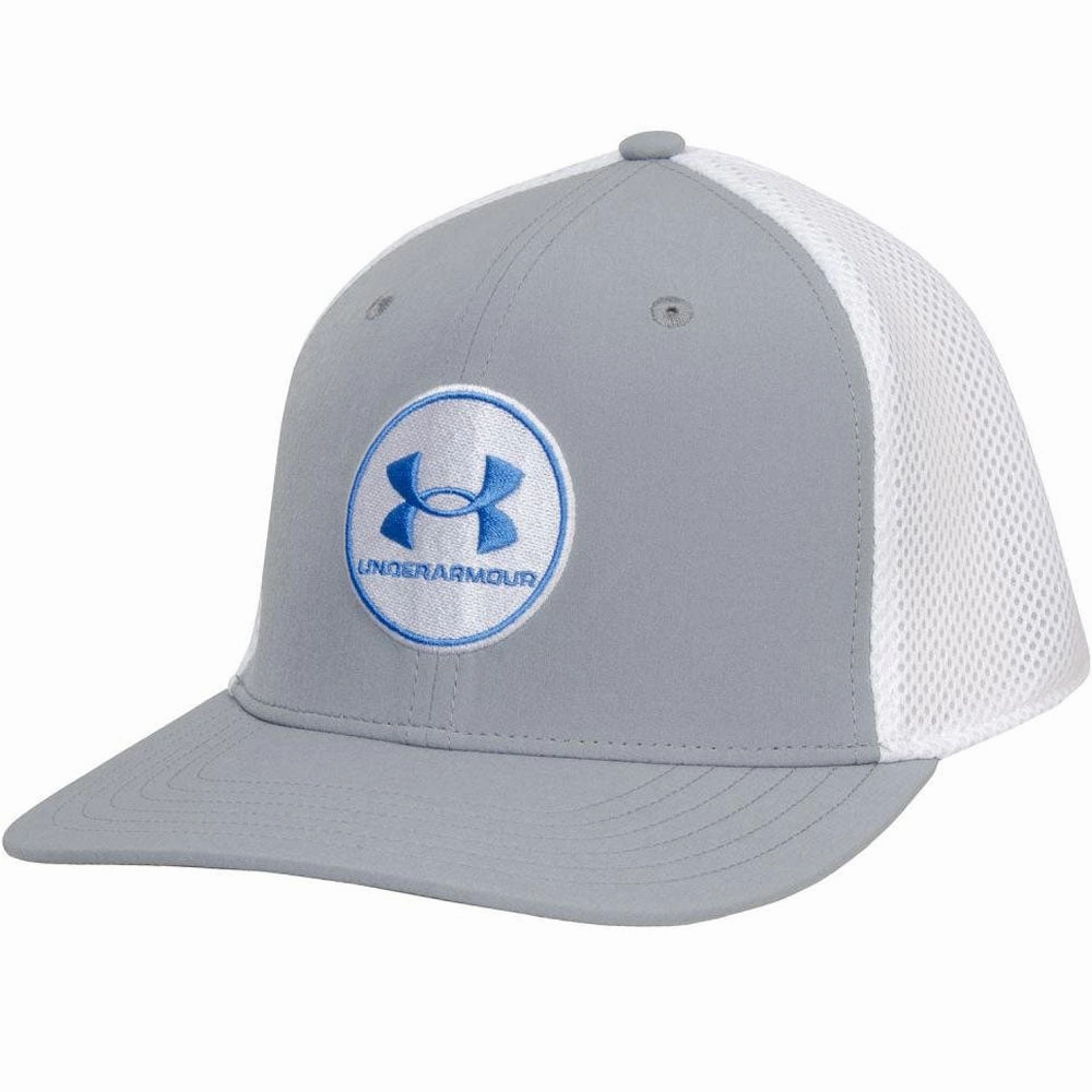 Formal Outfit Under Armour Drive Mid Straight Cap - Steel/Blue Atlantis