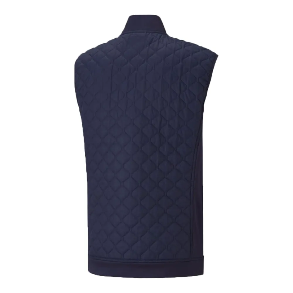 Multi Pocket Design triangular Puma Primaloft Stlth Padded Gilet - Peacoat