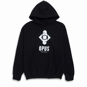 Formal Casual Opus Icon Vert Hoodie - Black/White