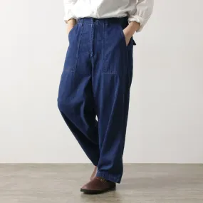 ORDINARY FITS / James Fatigue Denim with Used Finish Reliable Fit Staple Piece