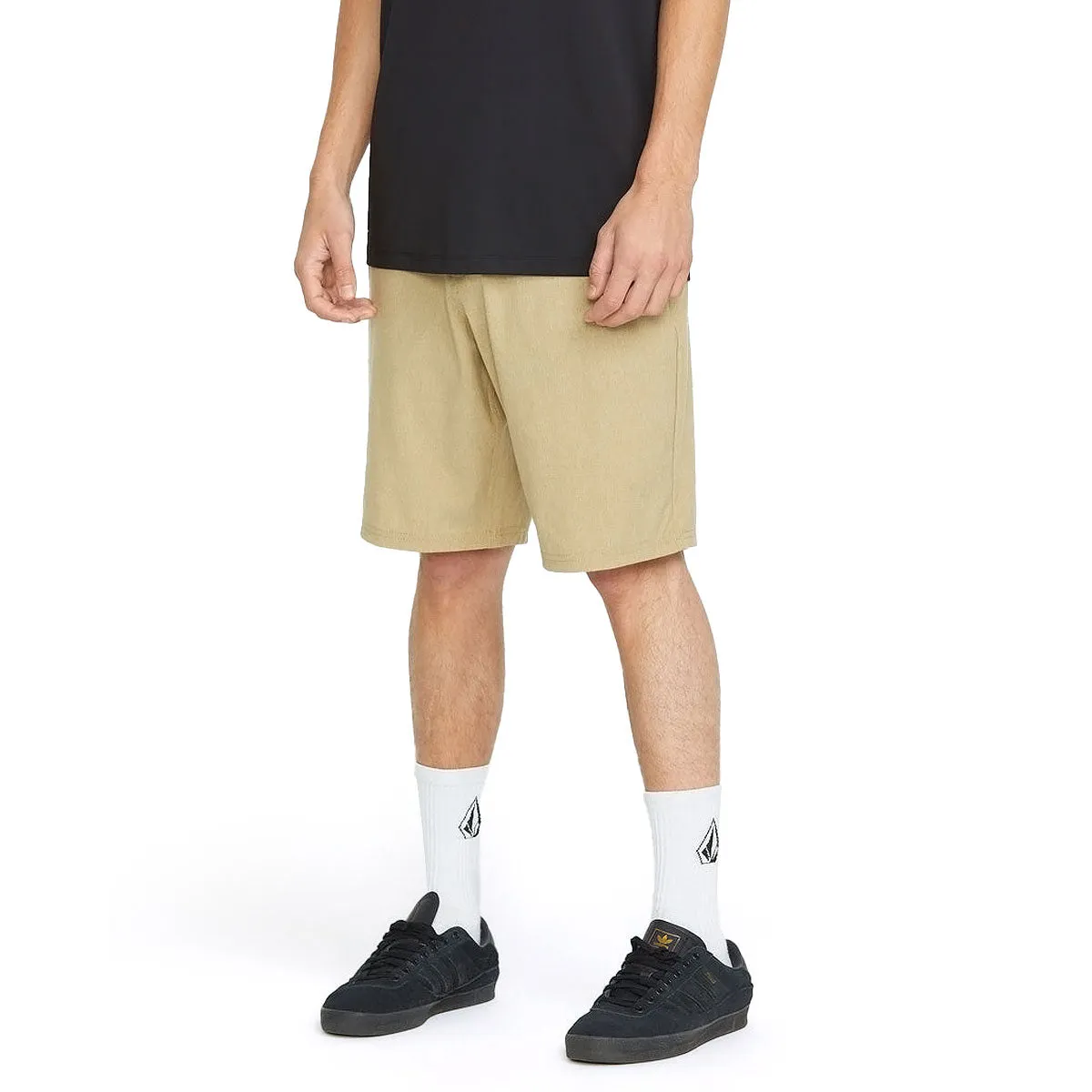 Volcom Frickin Cross Shred Static 20 Shorts - Dark Khaki 2025 Free Movement