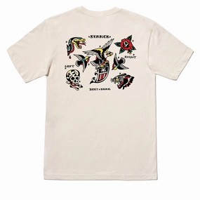 Stance Bert Krak Flash T-Shirt - Canvas Trendy Layering