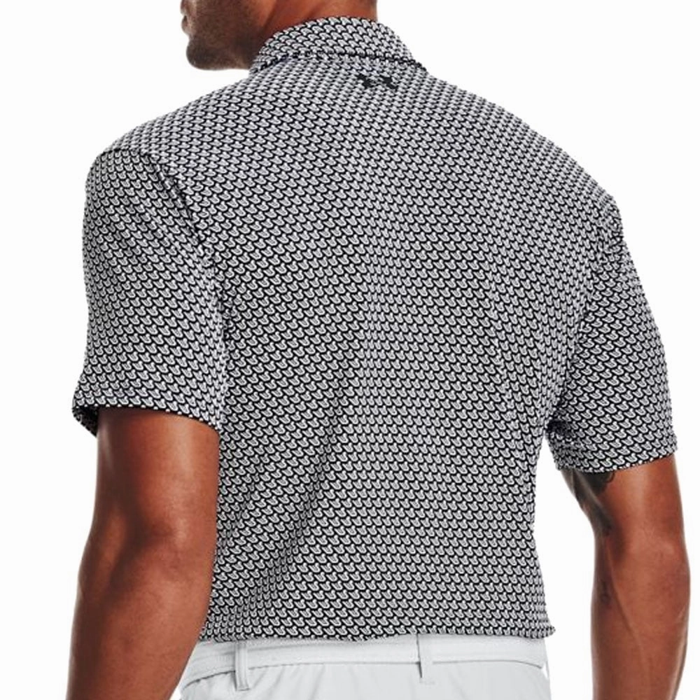 Rayon blend Sleek Layer Under Armour Playoff Polo Shirt 2.0 - Black/White