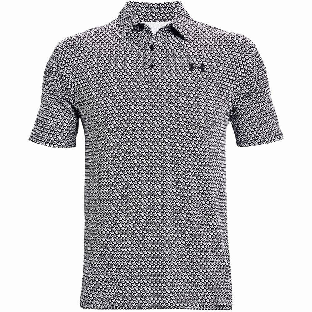 Comfort and Breathable StretchFabric Under Armour Playoff Polo Shirt 2.0 - Black/White