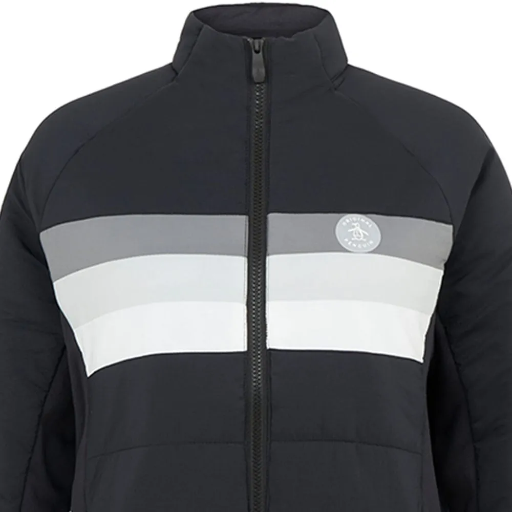 Weatherproof Barrier Versatile Daily Layer Original Penguin Insulated 70??s Jacket - Caviar