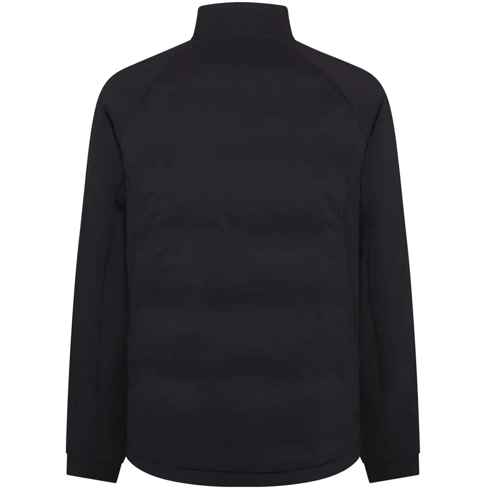 Double Buttons AdjustableDrawstring Original Penguin Insulated Full Zip Jacket - Caviar