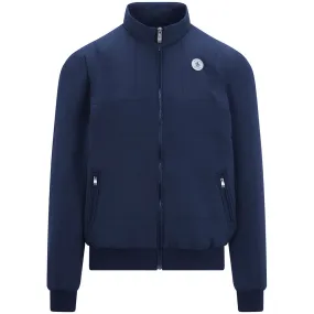 Original Penguin Insulated Mixed Media Jacket - Black Iris Thermal Core Technology